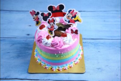 Mickey Mouse Theme Cake